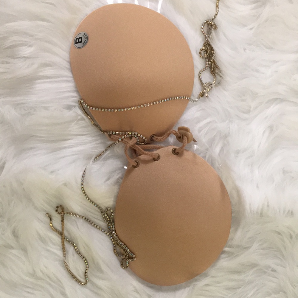 Push-Up Strapless Backless Self-Adhesive Gel Bra